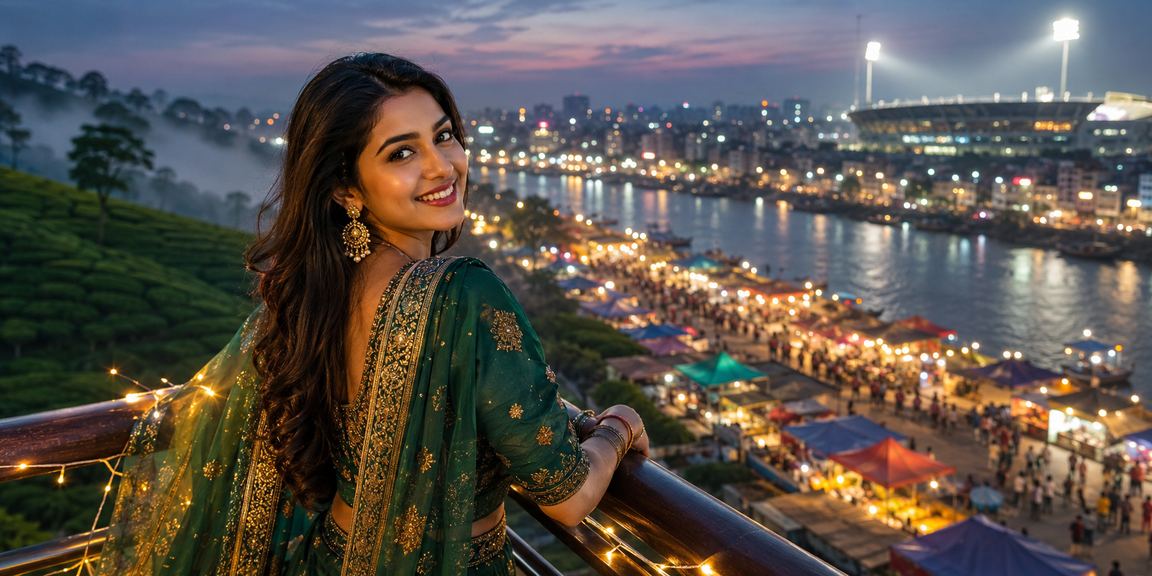 বরিশালের চা বাগানে ক্রিকেট বেটিং উপভোগ করছেন