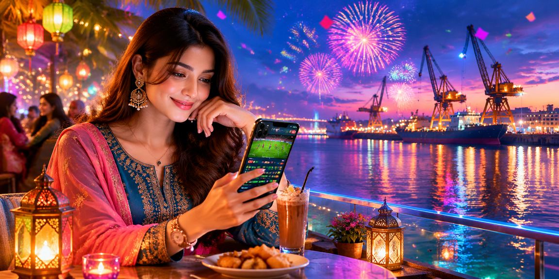 খুলনায় মোবাইলে ঈদ উৎসবে 786 bit ভাউচার রিডিম করছেন একজন ব্যবহারকারী